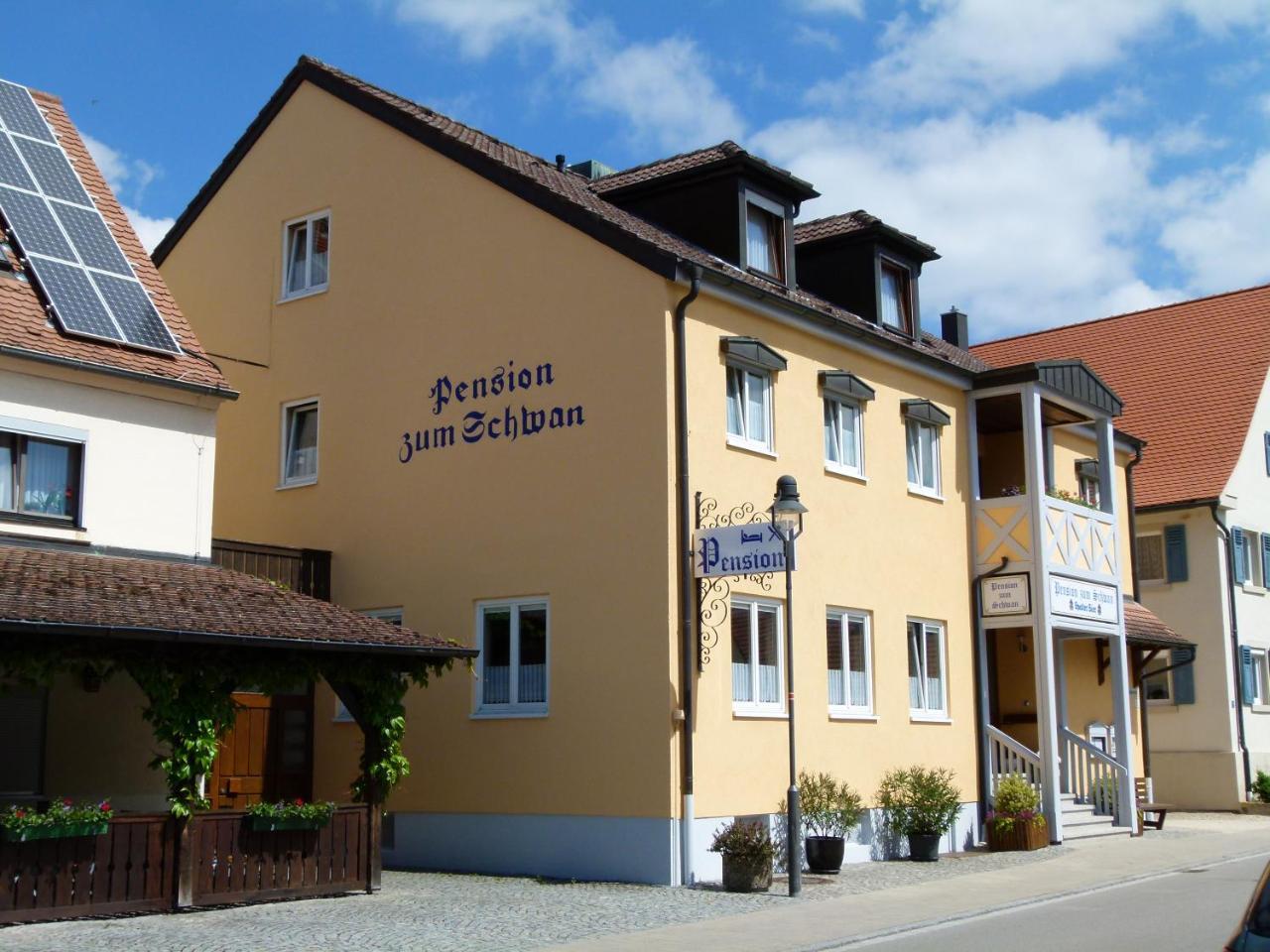 Pension "Zum Schwan" Muhr am See Екстер'єр фото